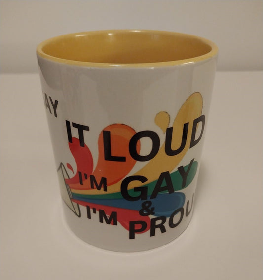 Say it loud coffee mug